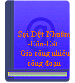 Quản l&#253; gia c&#244;ng Sợi - Dệt -Nhuộm -C&#244;n, cắt...- Th&#224;nh phẩm - Xuất b&#225;n